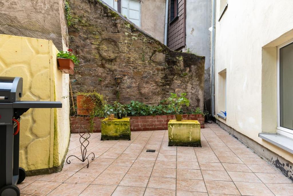 코블렌츠 E"Stein 3 Zkb Terrasse 아파트 외부 사진